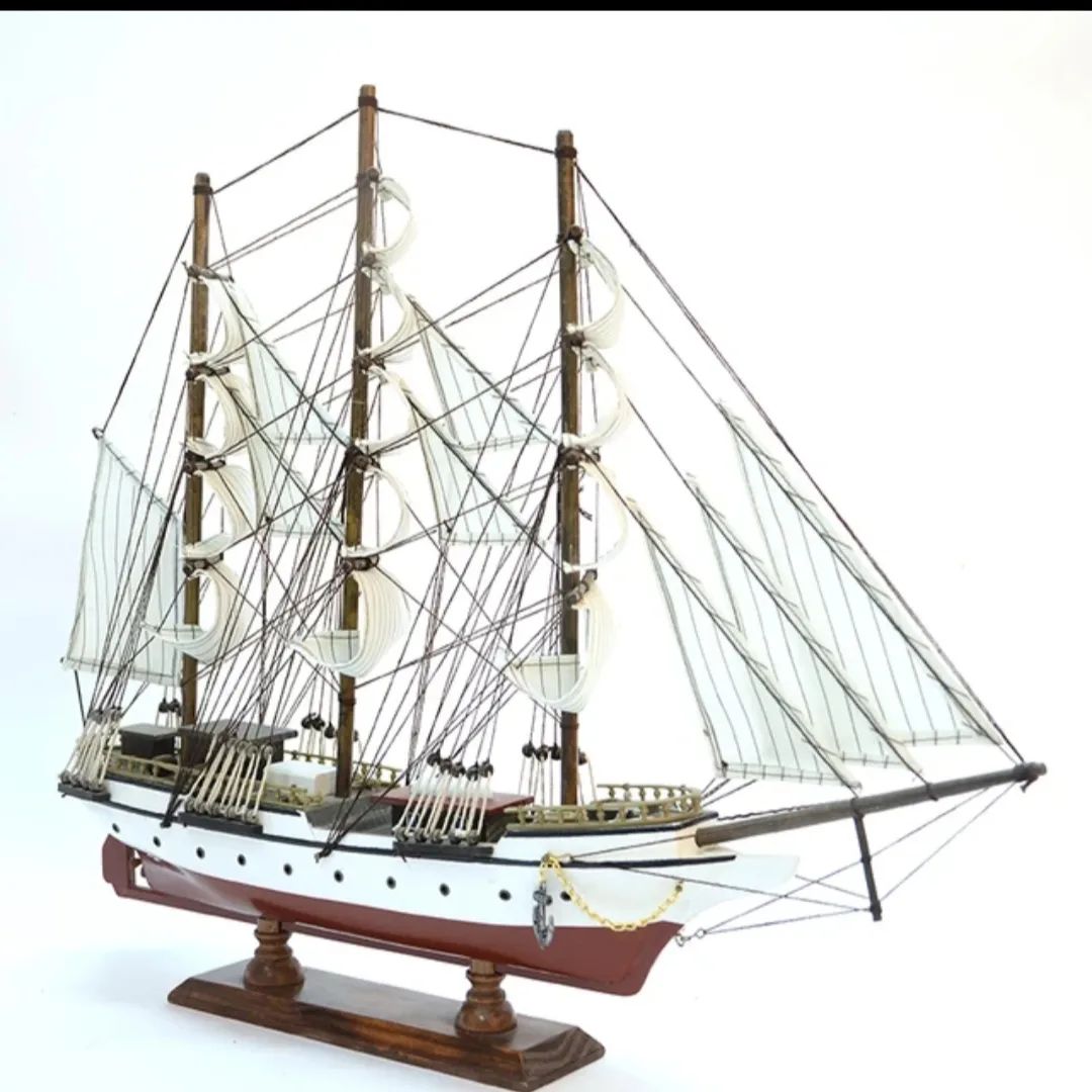 Velero de Madera esto Mediterráneo, 80 cm