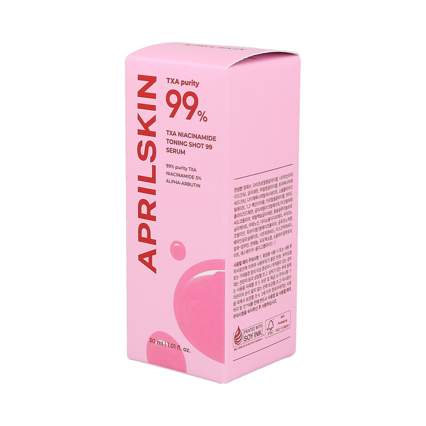 Sérum iluminador Aprilskin TXA Niacinamide Toning Shot 99