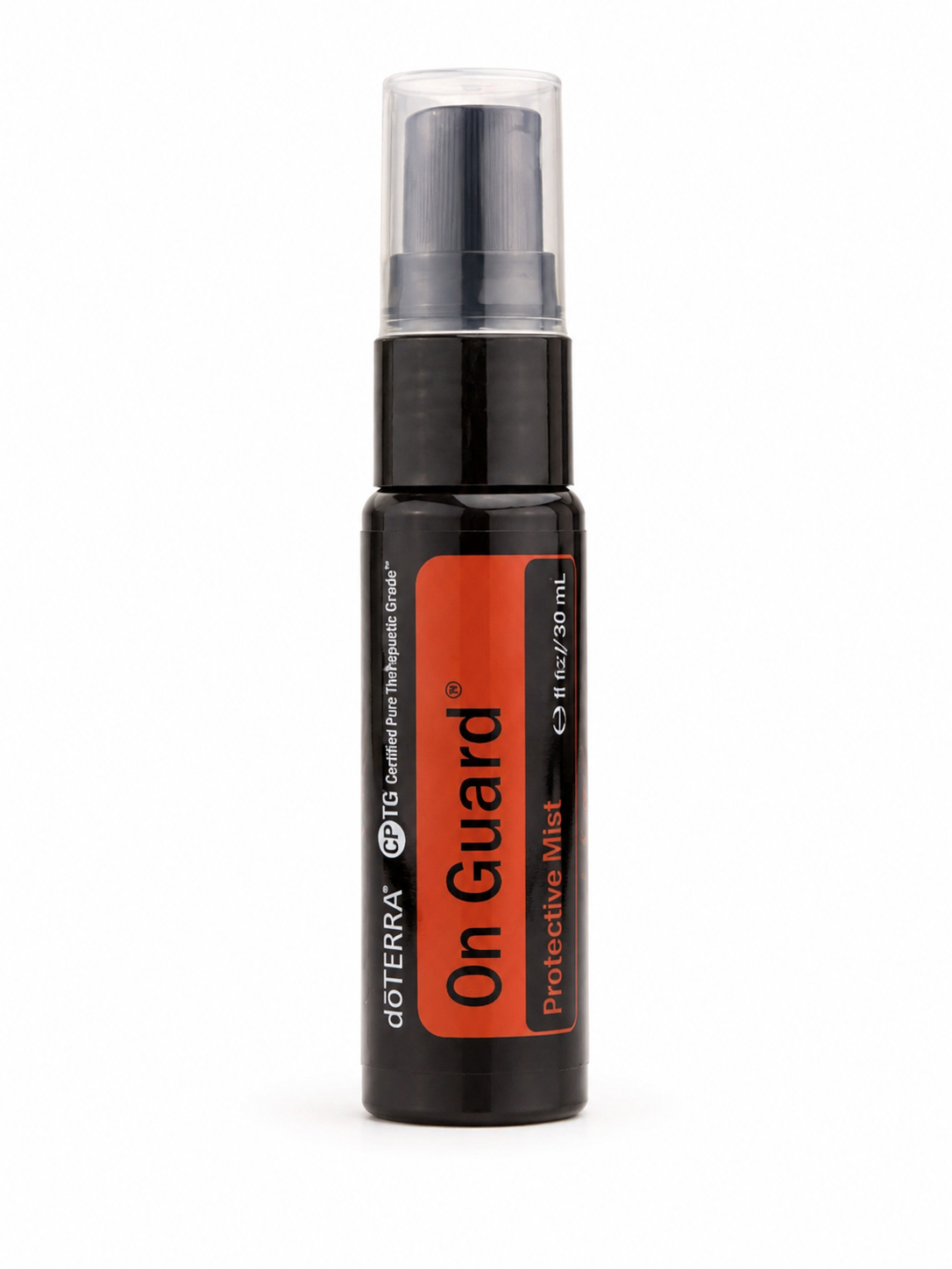 Spray protector de aceites esenciales para uso diario en presentación de 30 ml.