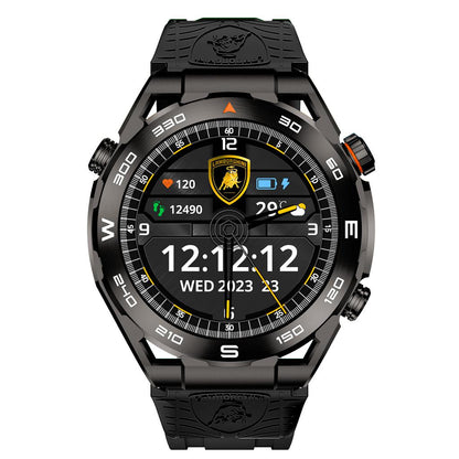 Reloj inteligente Lamborghini Aventador V12 GT Nero | Smartwatch premium en República Dominicana