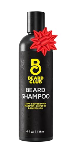 Beard Club Original Premium Beard Shampoo - Fórmula Natural y Nutritiva para Barbas Suaves y Saludables