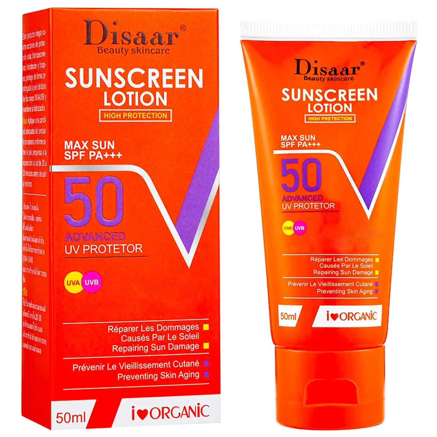 Protector solar para las manchas | Marca disaar  sunscreen lotion 50ml