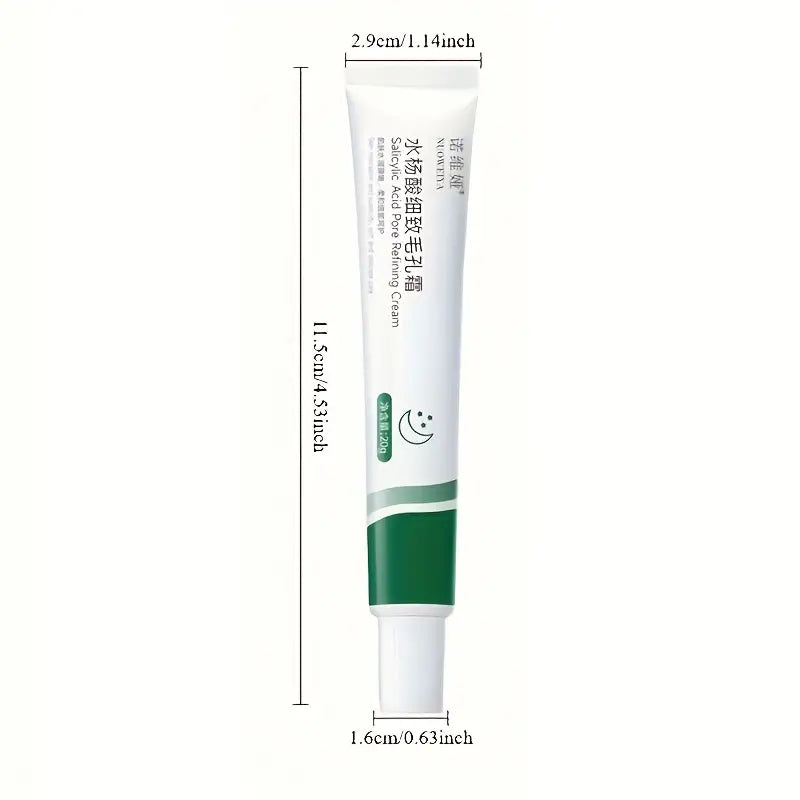 Crema Antiacné Nuoweiya – Con Ácido Salicílico para Poros Limpios