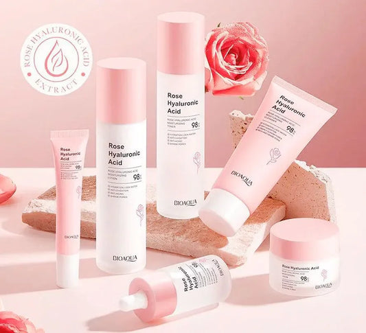 Linea de skin care de rosas y acido hialuronato | BIOAQUA