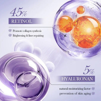 Set Facial Antiarrugas con Retinol y Ácido Hialurónico – Rutina Completa 6 Piezas