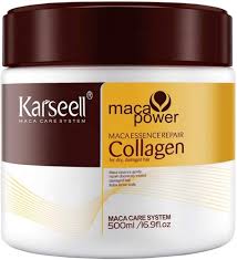 Mascarilla Capilar de Colágeno Karseell Maca Power – Hidratación y Reparación Profunda