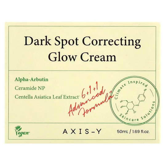 Crema coreana diseñada para reducir manchas oscuras e iluminar la piel.