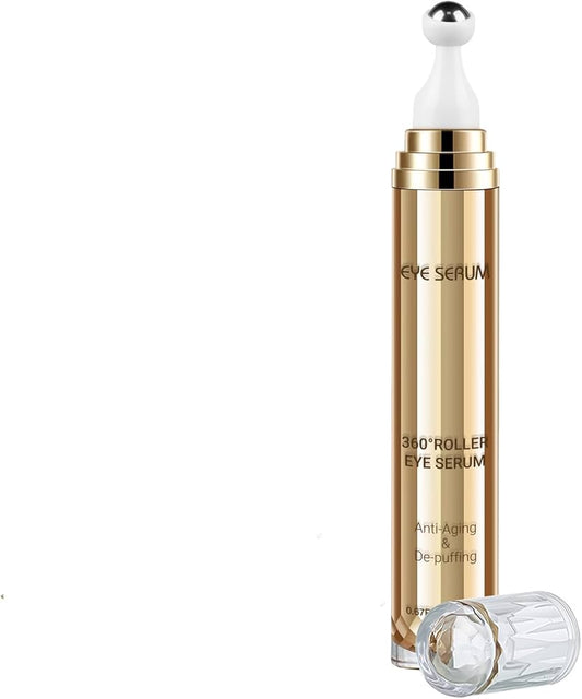 Suero para ojos diseñado para reducir ojeras e hinchazón.