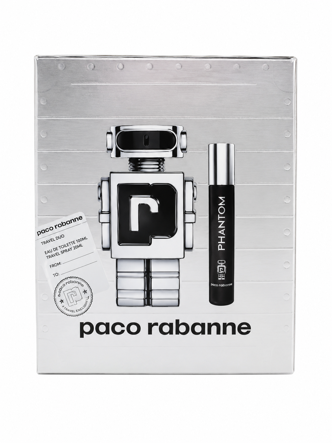 Set de Fragancia para Hombre: Eau de Toilette 100 ml + Spray de Viaje 20 ml
