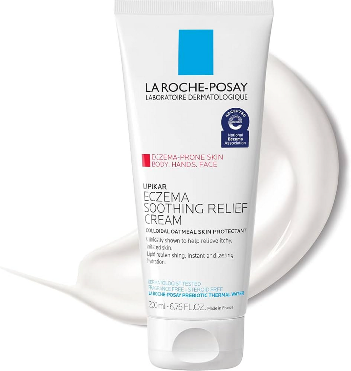 Crema de alivio para el eccema para el cuerpo 200 ml, manos y rostro.