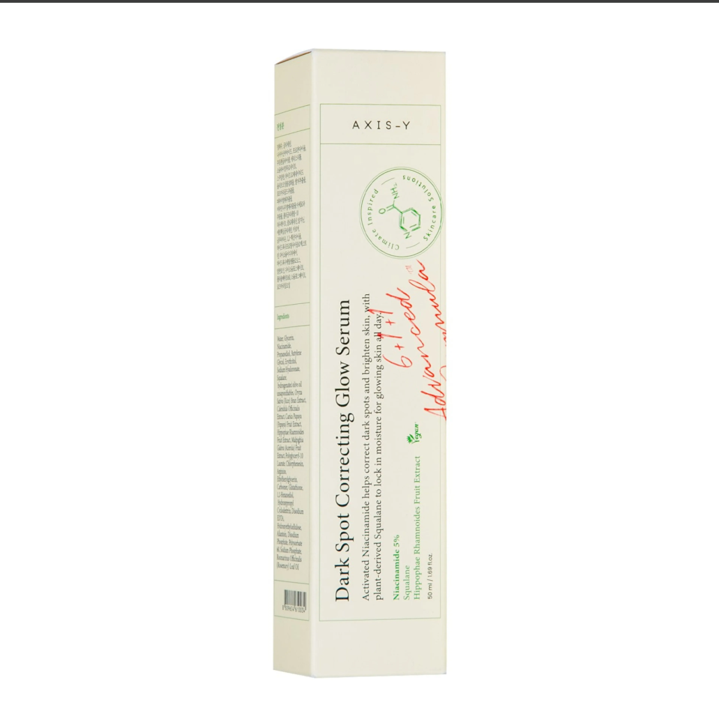 Suero coreano de 50 ml diseñado para iluminar la piel y reducir manchas oscuras.