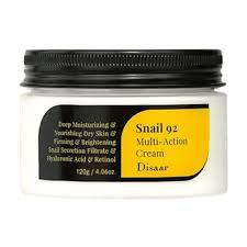 Crema Facial Multiacción Disaar Snail 92 – Hidratación, Reafirmante y Reparadora