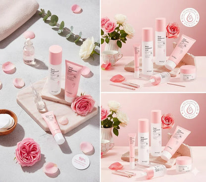 Linea de skin care de rosas y acido hialuronato | BIOAQUA